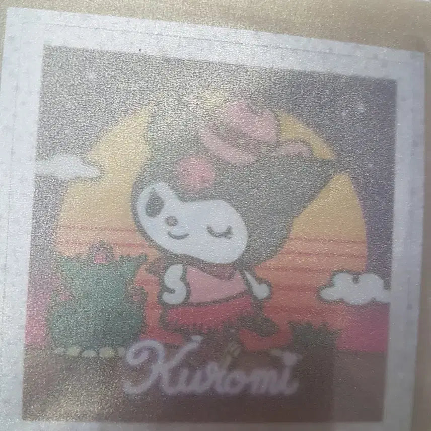 [BUNJANG] Kuromi Big Sticker Set / 쿠로미빅스티커12종