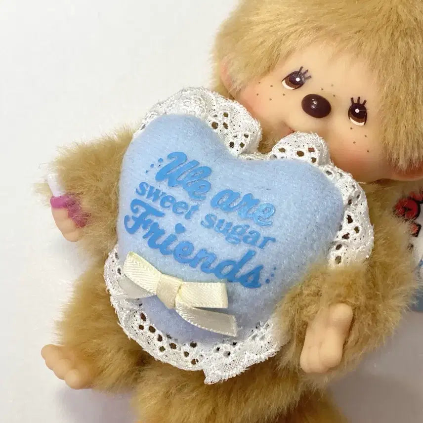 [BUNJANG] Sweet Sugar Monchhichi Keychain / [신상품] 스위트 슈가 몬치치 키링