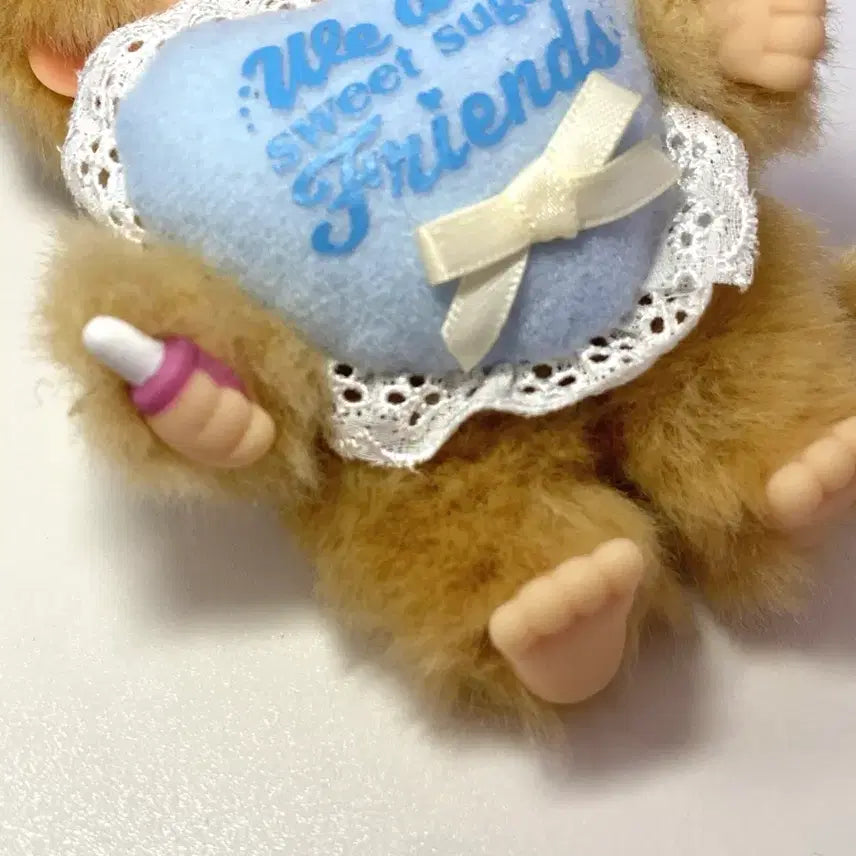 [BUNJANG] Sweet Sugar Monchhichi Keychain / [신상품] 스위트 슈가 몬치치 키링