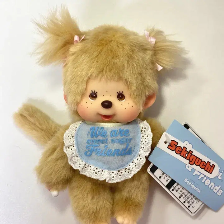 [BUNJANG] Sweet Sugar Monchhichi Girl S Doll / [신상품] 스위트슈가 몬치치 여아 S 인형
