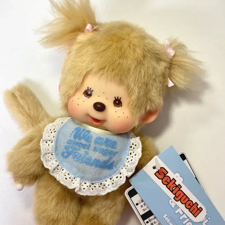 [BUNJANG] Sweet Sugar Monchhichi Girl S Doll / [신상품] 스위트슈가 몬치치 여아 S 인형