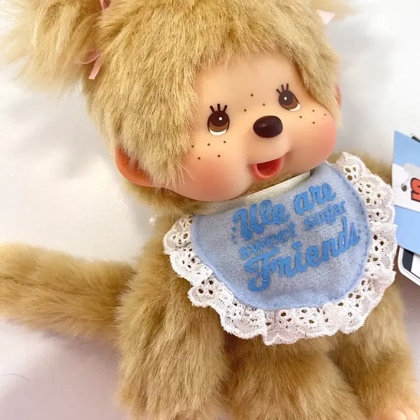 [BUNJANG] Sweet Sugar Monchhichi Girl S Doll / [신상품] 스위트슈가 몬치치 여아 S 인형