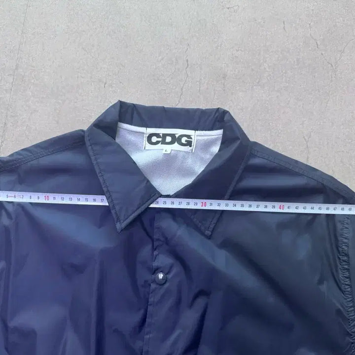 [BUNJANG] CDG Navy Coach Jacket / CDG 네이비 코치 자켓 꼼데갸르송