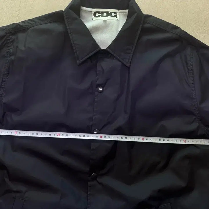 [BUNJANG] CDG Navy Coach Jacket / CDG 네이비 코치 자켓 꼼데갸르송