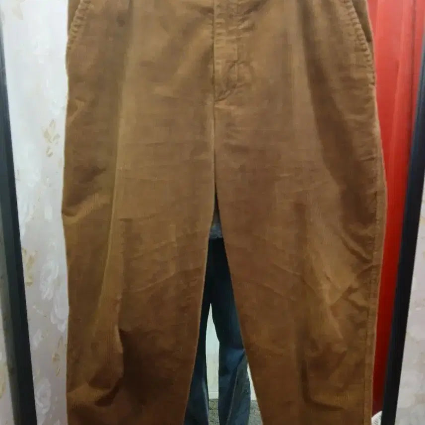 [BUNJANG] 7/37 Brown Corduroy Pants (Size 32) / 7/37 타임 브라운 코듀로이 골덴 바지 32사이즈