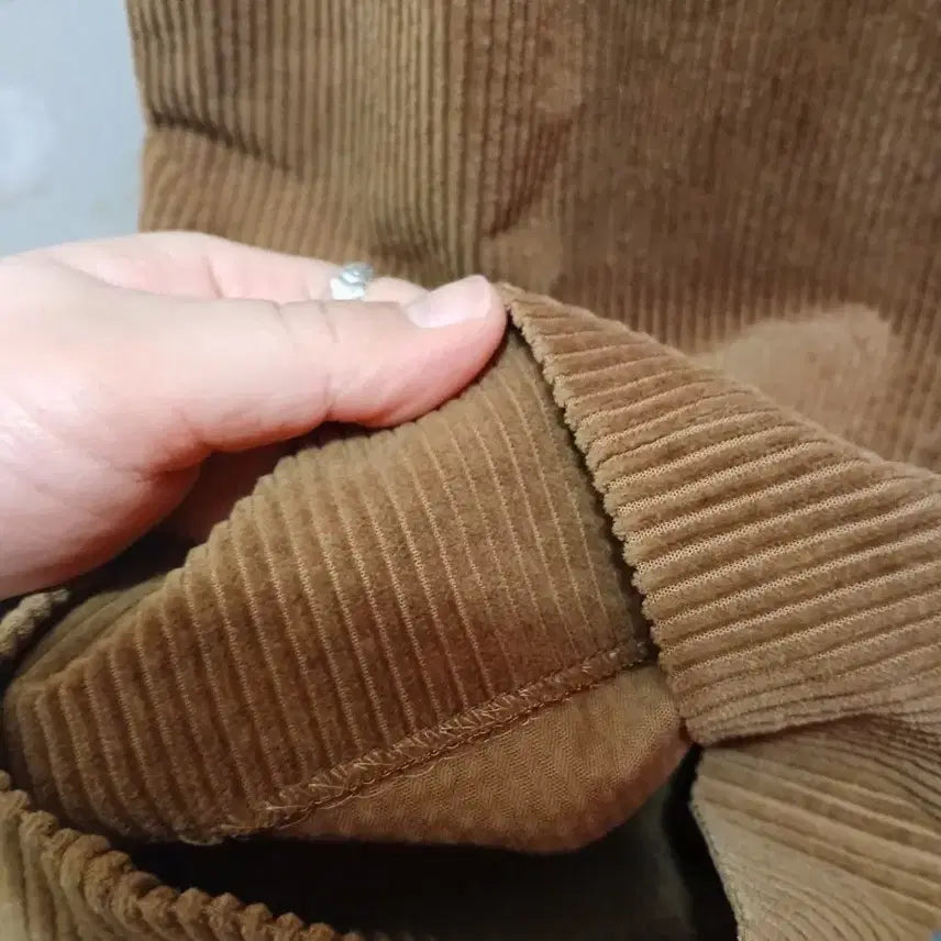 [BUNJANG] 7/37 Brown Corduroy Pants (Size 32) / 7/37 타임 브라운 코듀로이 골덴 바지 32사이즈
