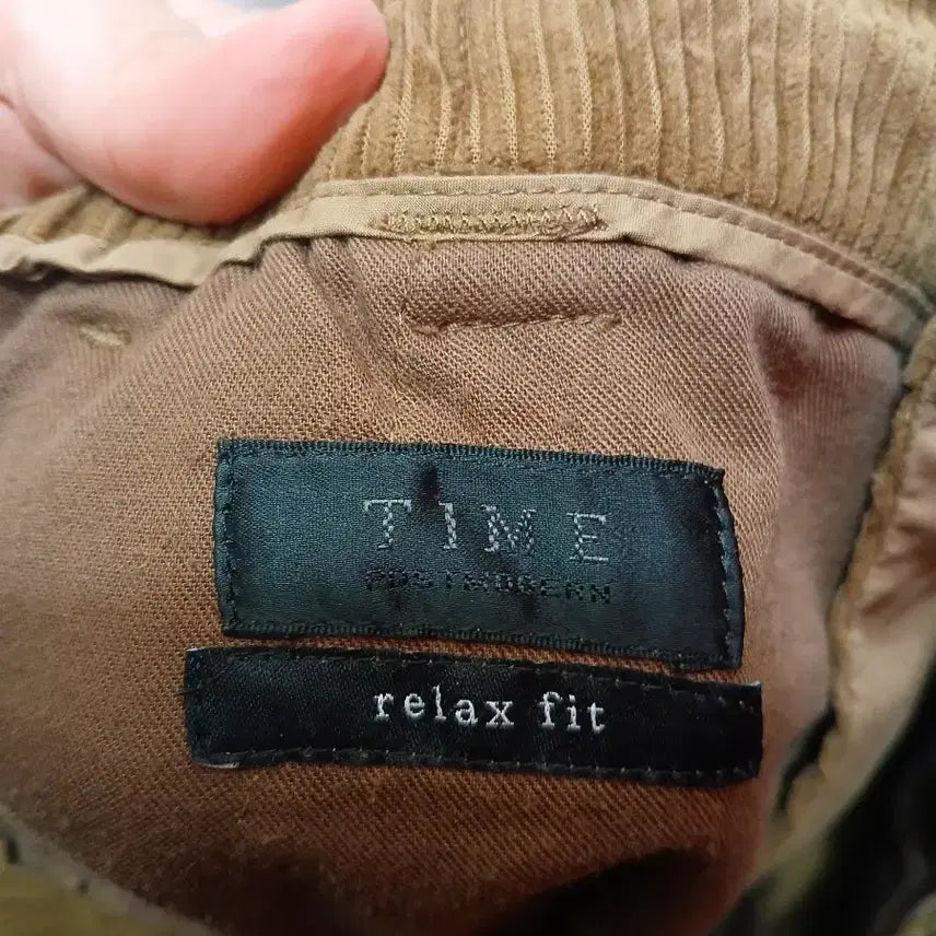 [BUNJANG] 7/37 Brown Corduroy Pants (Size 32) / 7/37 타임 브라운 코듀로이 골덴 바지 32사이즈
