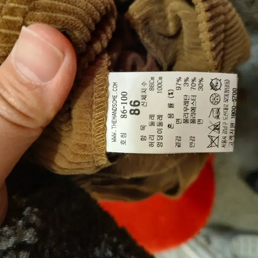 [BUNJANG] 7/37 Brown Corduroy Pants (Size 32) / 7/37 타임 브라운 코듀로이 골덴 바지 32사이즈