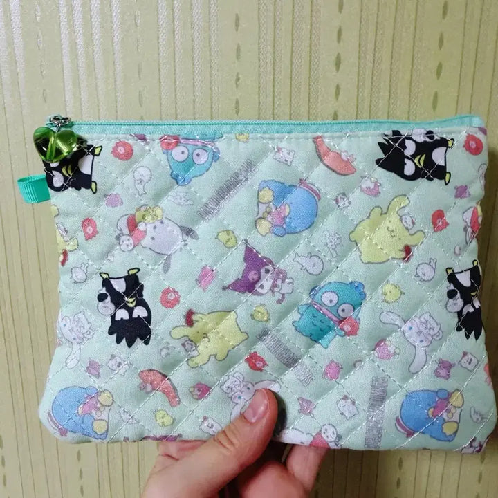 [BUNJANG] Sanrio Quilted Pouch / 산리오 퀼팅 파우치(일본정품/단순개봉/택보관)