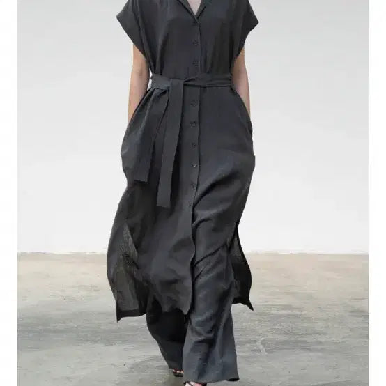 [BUNJANG] ARCH THE Linen Midi Dress / ARCH THE 린넨 원피스
