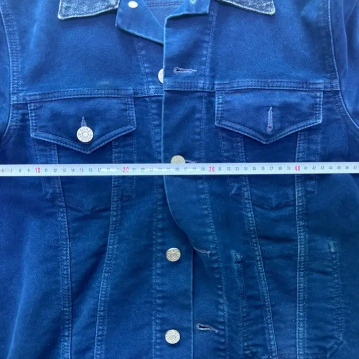 [BUNJANG] Acne Studios Denim Trucker Jacket - Navy / 아크네 스튜디오 데님 트러커 자켓 네이비