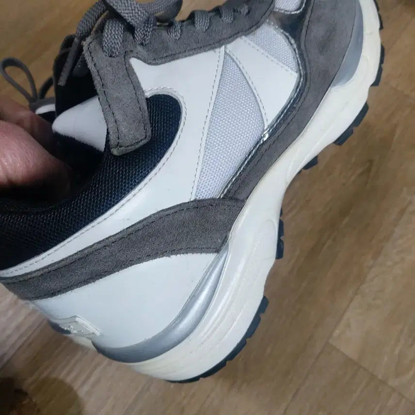 [BUNJANG] SCR Sneakers Gray/White Sneakers / SCR 스니커즈 운동화 그레이/화이트