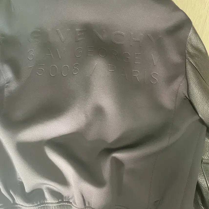 [BUNJANG] Givenchy Leather Jacket Black 48 / 지방시 Givenchy 가죽 자켓 블랙 48