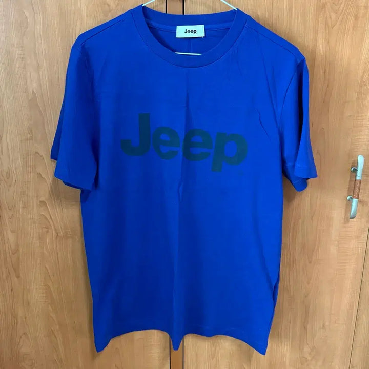 [BUNJANG] Jeep Unisex Blue Short Sleeve T-shirt / JEEP 지프 남성 여성 반팔티셔츠 M95 남녀공용 파란색블루