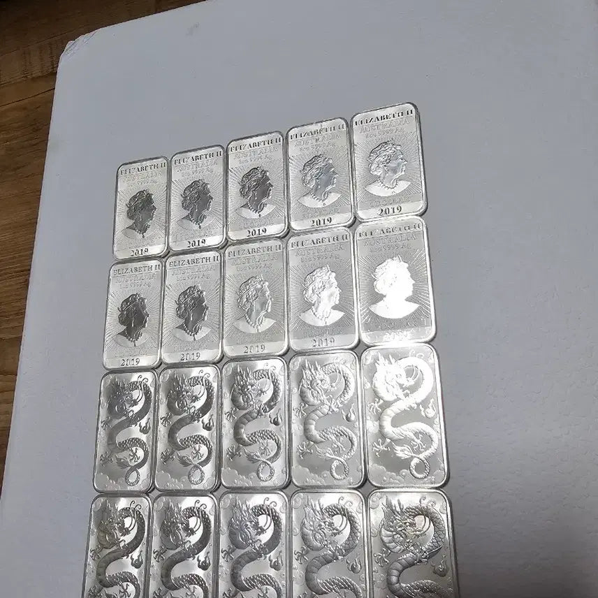 [BUNJANG] Perth Mint 2019 Australian Silver Dragon Coin / 2019 호주 1온스은화 드래곤/엘리자베스