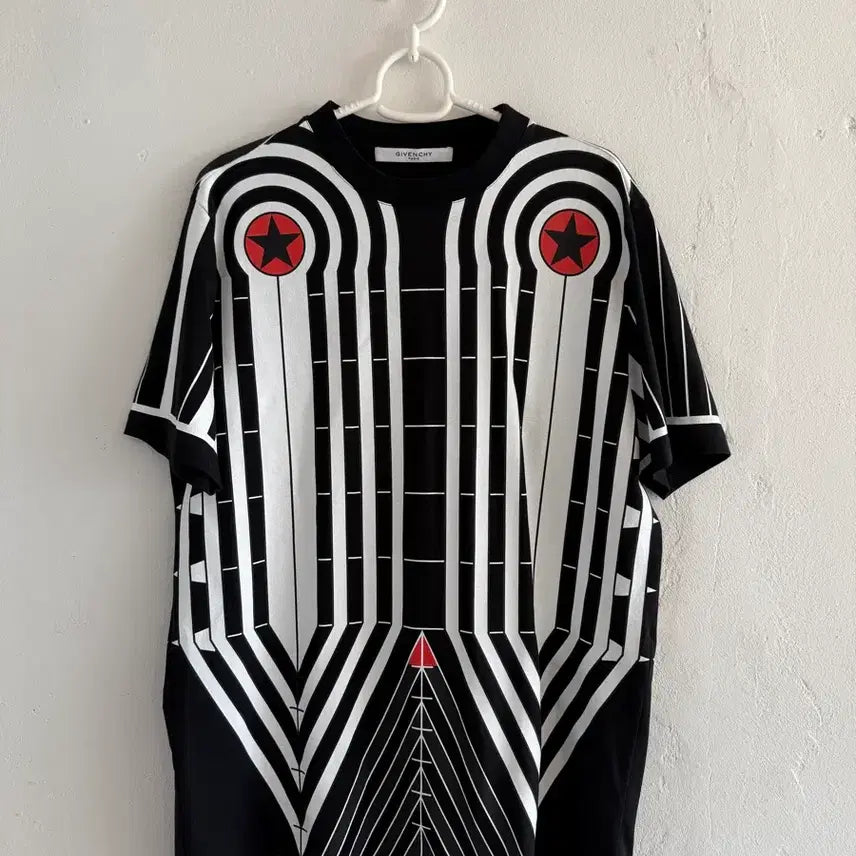 [BUNJANG] Givenchy Robot Print T-Shirt / 지방시 반팔 (한글탭)