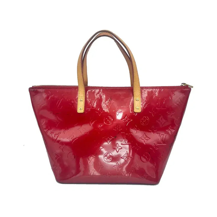 [BUNJANG] Louis Vuitton Vernis Bellevue PM Red Handbag / 루이비통 베르니 벨레뷰 PM 레드
