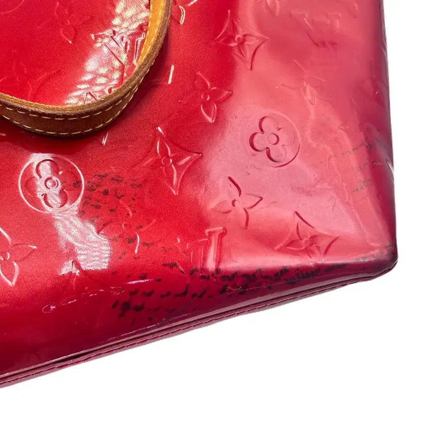 [BUNJANG] Louis Vuitton Vernis Bellevue PM Red Handbag / 루이비통 베르니 벨레뷰 PM 레드