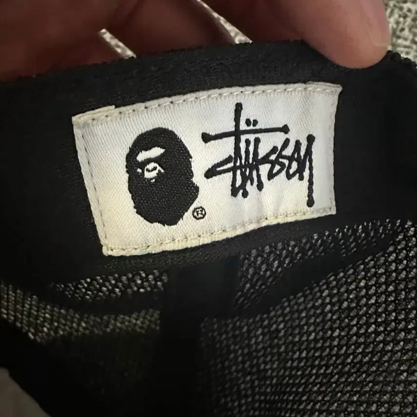 [BUNJANG] Bape Stussy Trucker Hat / 베이프 스투시 트러커