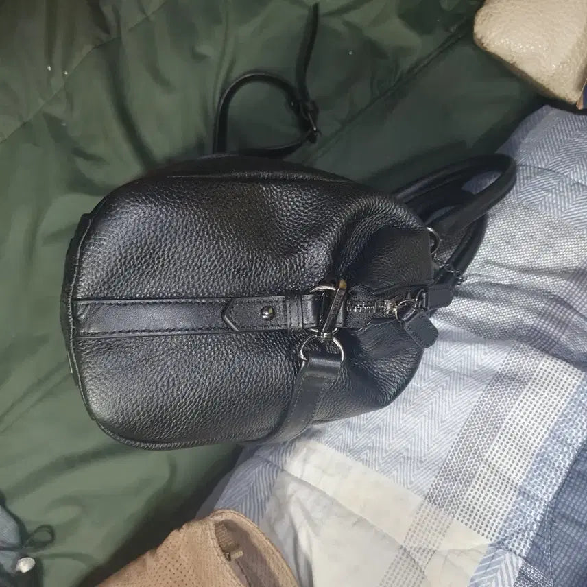 [BUNJANG] Esquire Leather Tote/Shoulder Bag / 에스콰이아  천연가죽   토트백 / 숄더백