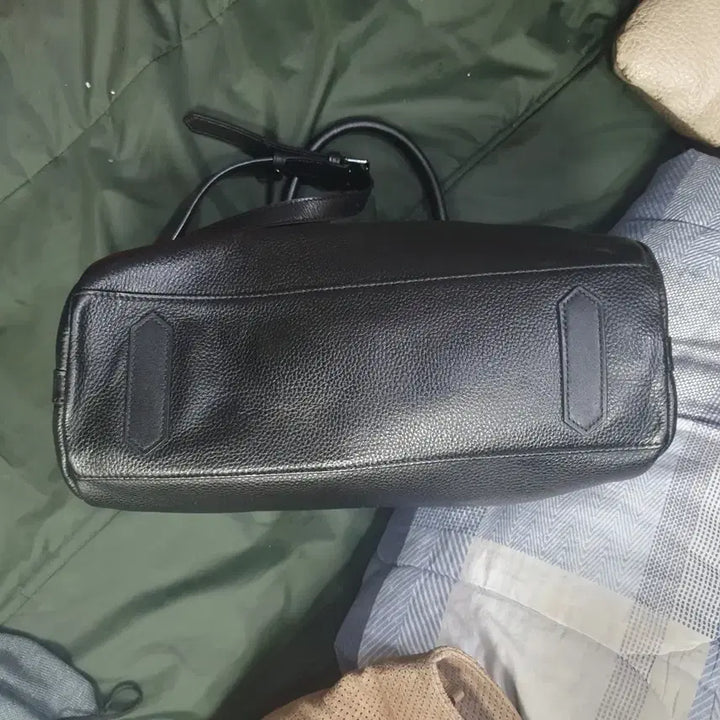 [BUNJANG] Esquire Leather Tote/Shoulder Bag / 에스콰이아  천연가죽   토트백 / 숄더백