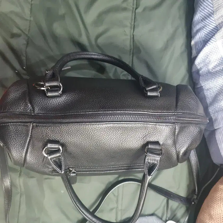 [BUNJANG] Esquire Leather Tote/Shoulder Bag / 에스콰이아  천연가죽   토트백 / 숄더백