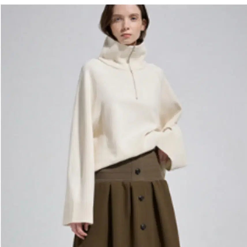 [BUNJANG] System Ivory Knit Sweater / 시스템 니트