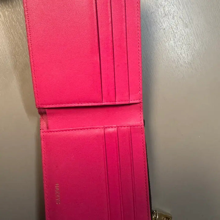 [BUNJANG] Hazzys Black Bi-fold Wallet / 헤지스 블랙 반지갑