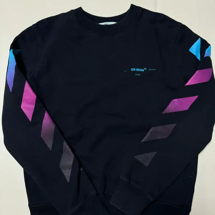 [BUNJANG] Off-White Gradient Arrow Sweatshirt / (상태AA,판매40) 오프화이트 공용 그라데이션애로우 약기모 맨투맨S 9