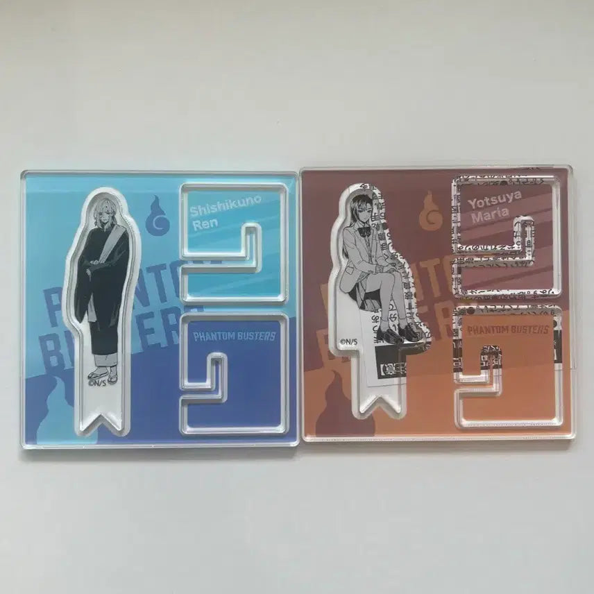 [BUNJANG] Phantom Busters Ren Yotsuya Acrylic Stand Bundle / 일괄) 팬텀버스터즈 팬버스 렌 요츠야 아크릴 스탠드