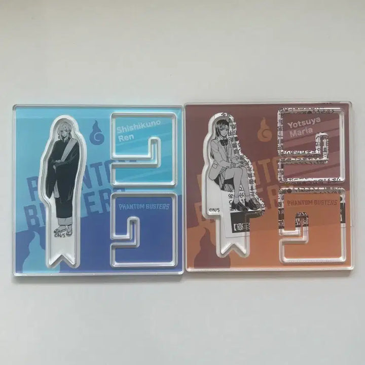 [BUNJANG] Phantom Busters Ren Yotsuya Acrylic Stand Bundle / 일괄) 팬텀버스터즈 팬버스 렌 요츠야 아크릴 스탠드