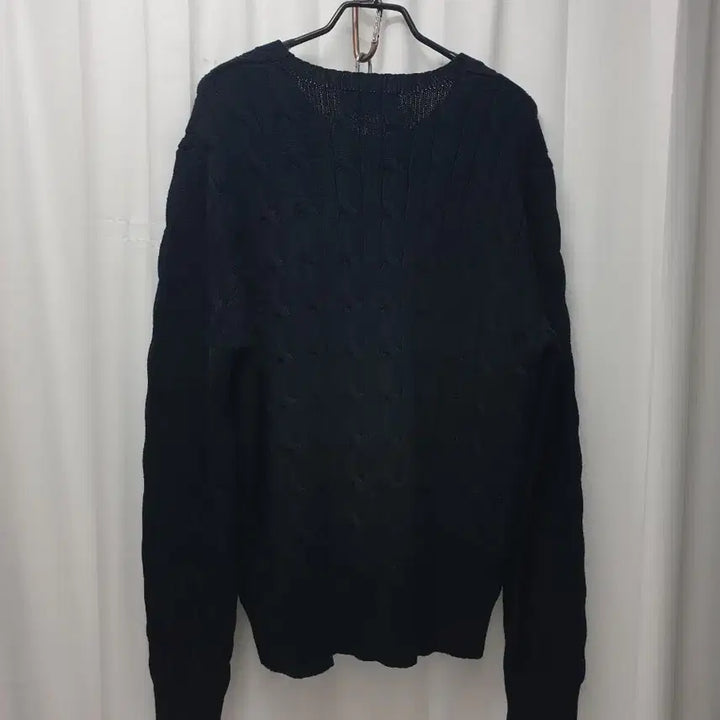 [BUNJANG] Polo Ralph Lauren Cable Knit Sweater / Polo 폴로랄프로렌 블랙 케이블 니트 L