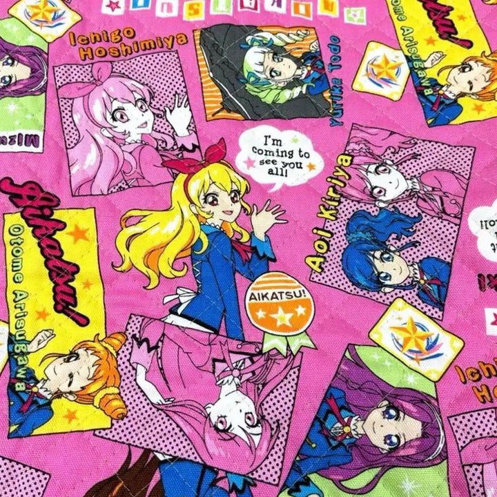[BUNJANG] Aikatsu! Classic Fabric Custom Cover / 아이카츠 고전원단 다이어리 커버 여권커버 이북리더기 파우치 매트 카드지갑