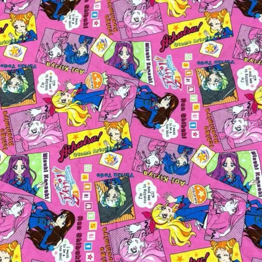 [BUNJANG] Aikatsu! Classic Fabric Custom Cover / 아이카츠 고전원단 다이어리 커버 여권커버 이북리더기 파우치 매트 카드지갑