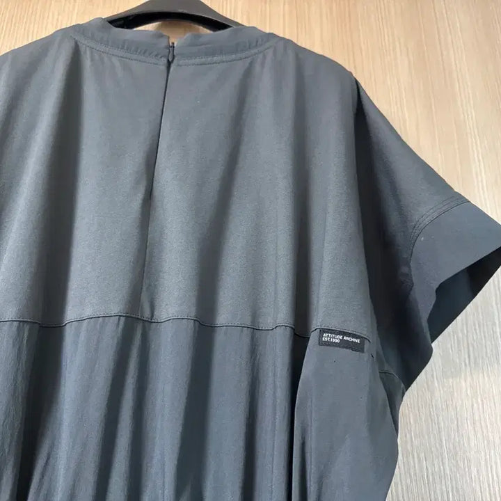 [BUNJANG] System Charcoal Long Belted Dress / 시스템 벨트원피스