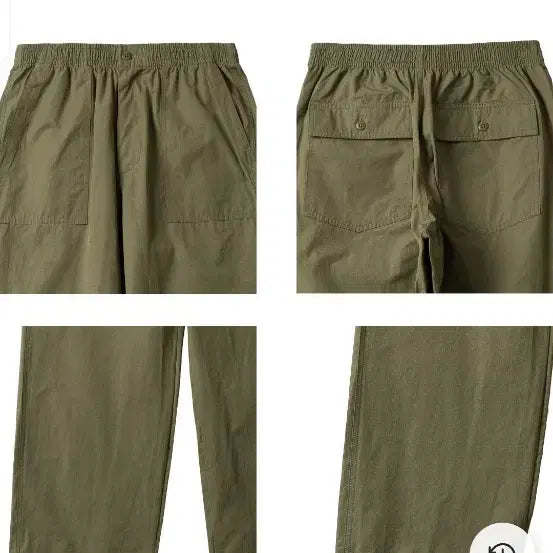 [BUNJANG] Steady-Everywhere Easy Banding Fatigue Pants (Olive) Size 4 / (품절) 새상품 스테디에브리웨어 이지 밴딩 퍼티그 팬츠 (올리브) 4