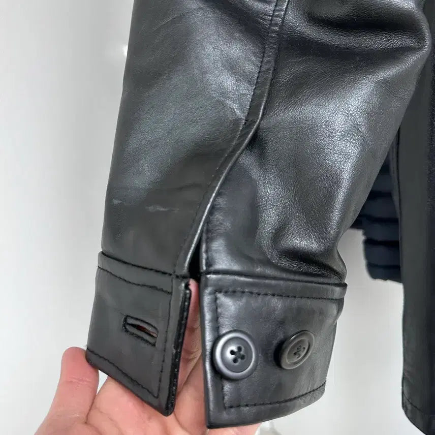 [BUNJANG] Old Gap Leather Car Coat (M) / 올드갭 old gap 레더 카코트 M