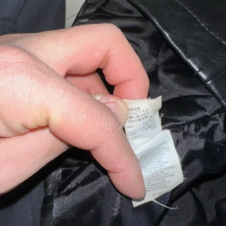 [BUNJANG] Old Gap Leather Car Coat (M) / 올드갭 old gap 레더 카코트 M