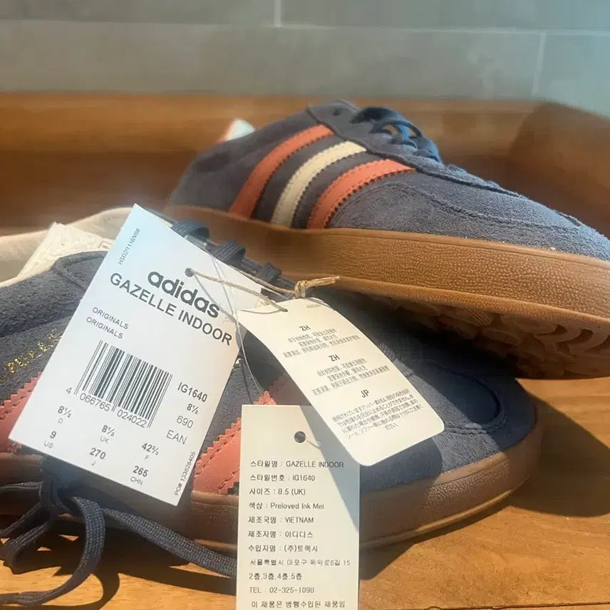 [BUNJANG] Adidas Gazelle Indoor Sneakers / 아디다스 가젤 인도어 270