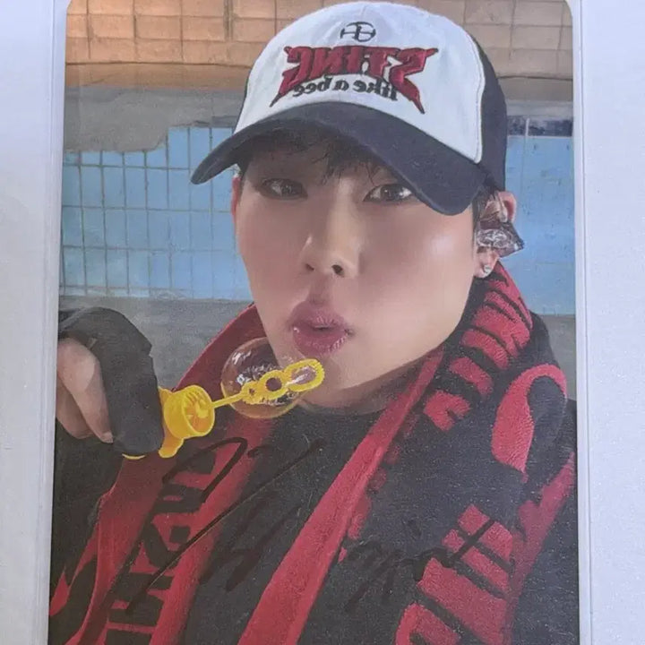 [BUNJANG] MONSTA X Jooheon Signed Photocard / 몬스타엑스 주헌 싸인포카