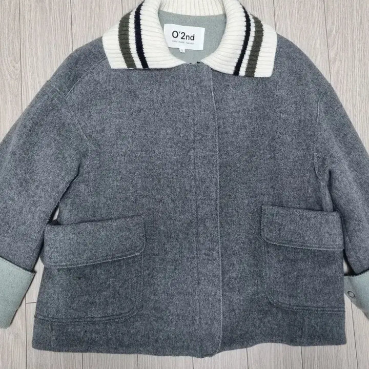 [BUNJANG] O'zocen Gray Wool Jacket / 오즈세컨
