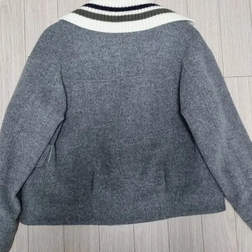 [BUNJANG] O'zocen Gray Wool Jacket / 오즈세컨