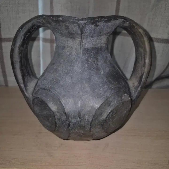 [BUNJANG] Chinese Han Black Jade Double-Handle Vase / 중국의 한흑도쌍이호 500000원