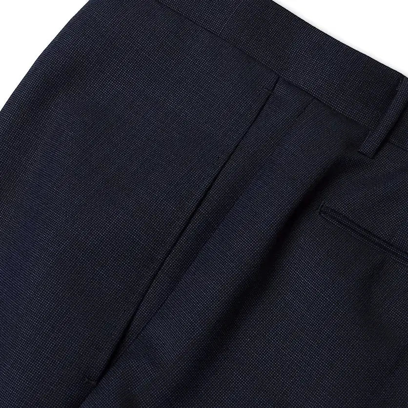 [BUNJANG] Ring Jacket Navy Wool Mohair Suit / 링자켓 [Ring Jacket] 네이비 울 모헤어 블랙 라벨 수트