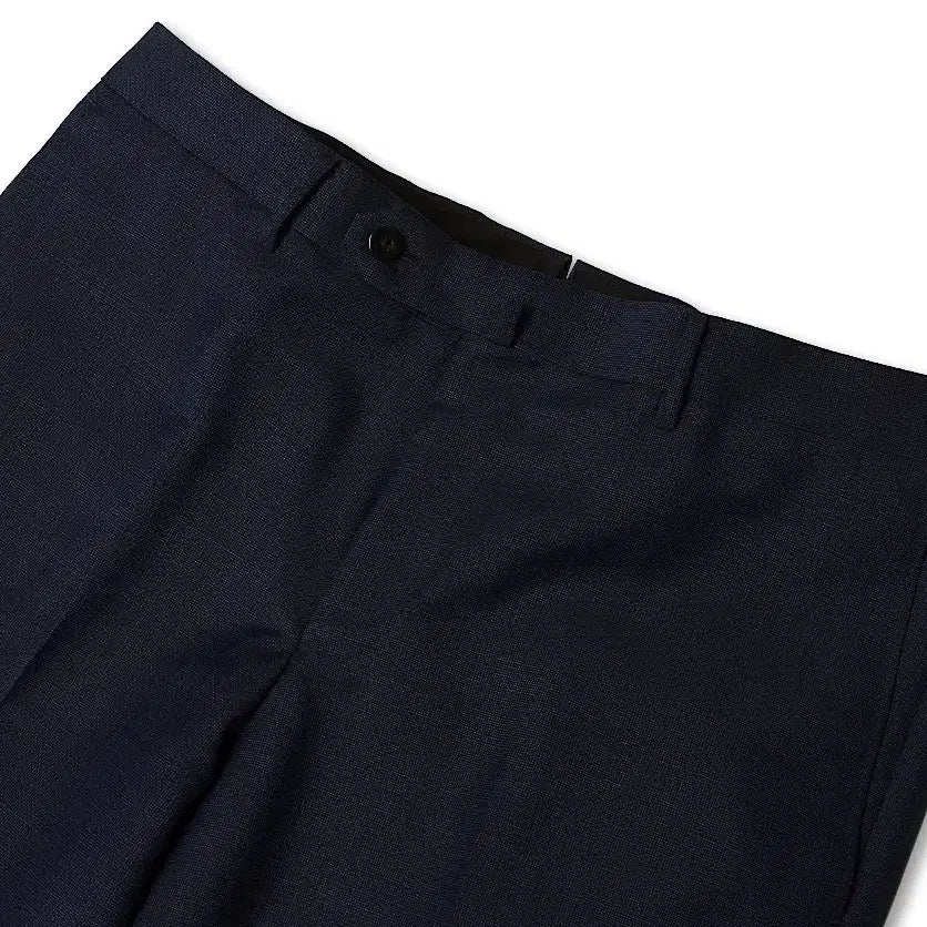 [BUNJANG] Ring Jacket Navy Wool Mohair Suit / 링자켓 [Ring Jacket] 네이비 울 모헤어 블랙 라벨 수트