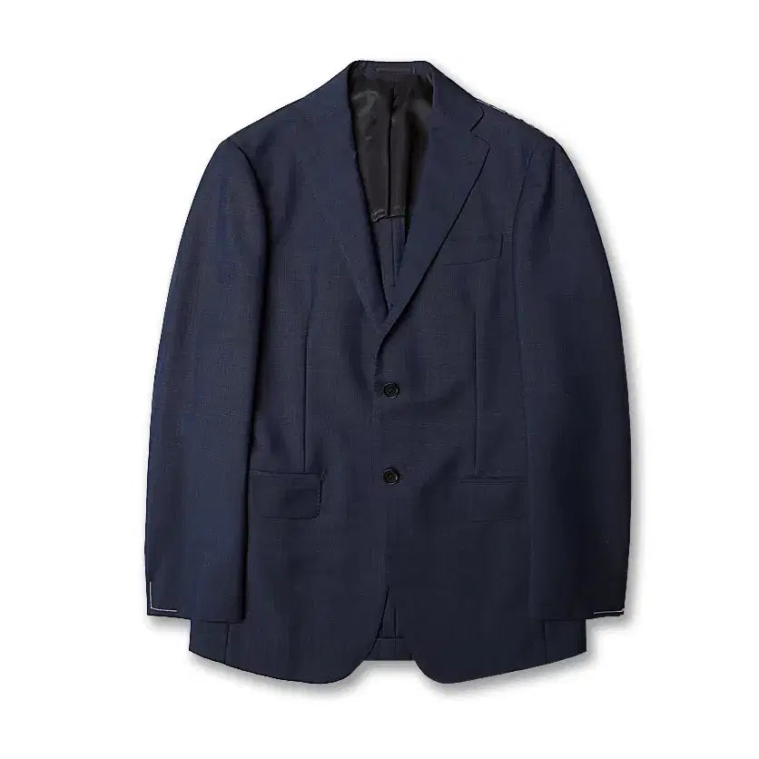[BUNJANG] Ring Jacket Navy Wool Mohair Suit / 링자켓 [Ring Jacket] 네이비 울 모헤어 블랙 라벨 수트