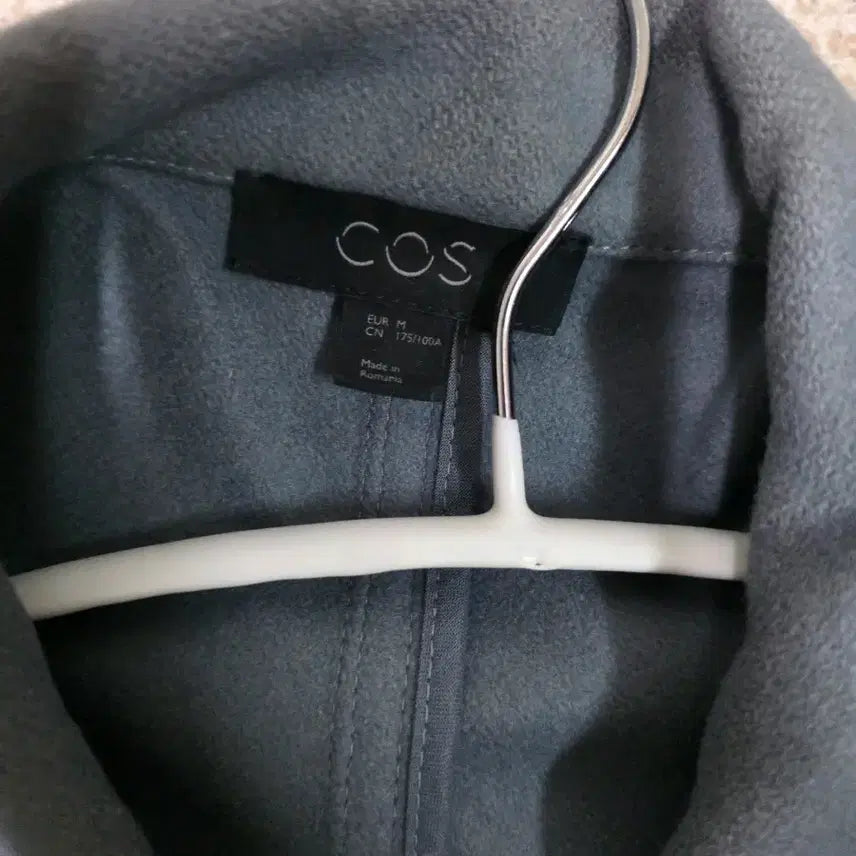 [BUNJANG] COS Wool Shirt Jacket - Airforce Blue / [M] 코스 울 셔츠 자켓 에어포스블루