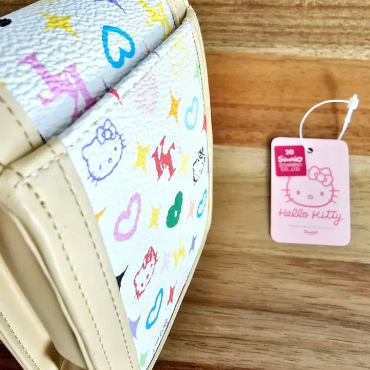 [BUNJANG] Kitty Oblique Monogram Glaru Kitty Pouch Wallet / 키티 오블리크, 키티 모노그램 , 갸루 키티, 키티 파우치, 키티 지갑