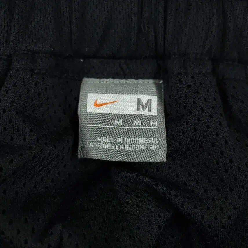 [BUNJANG] Nike 00s Black White Swoosh Logo Raglan Inner Mesh Windbreaker / 나이키 00s 블랙 화이트 스우시 로고 레글런 이너메쉬 바람막이 밴딩 라