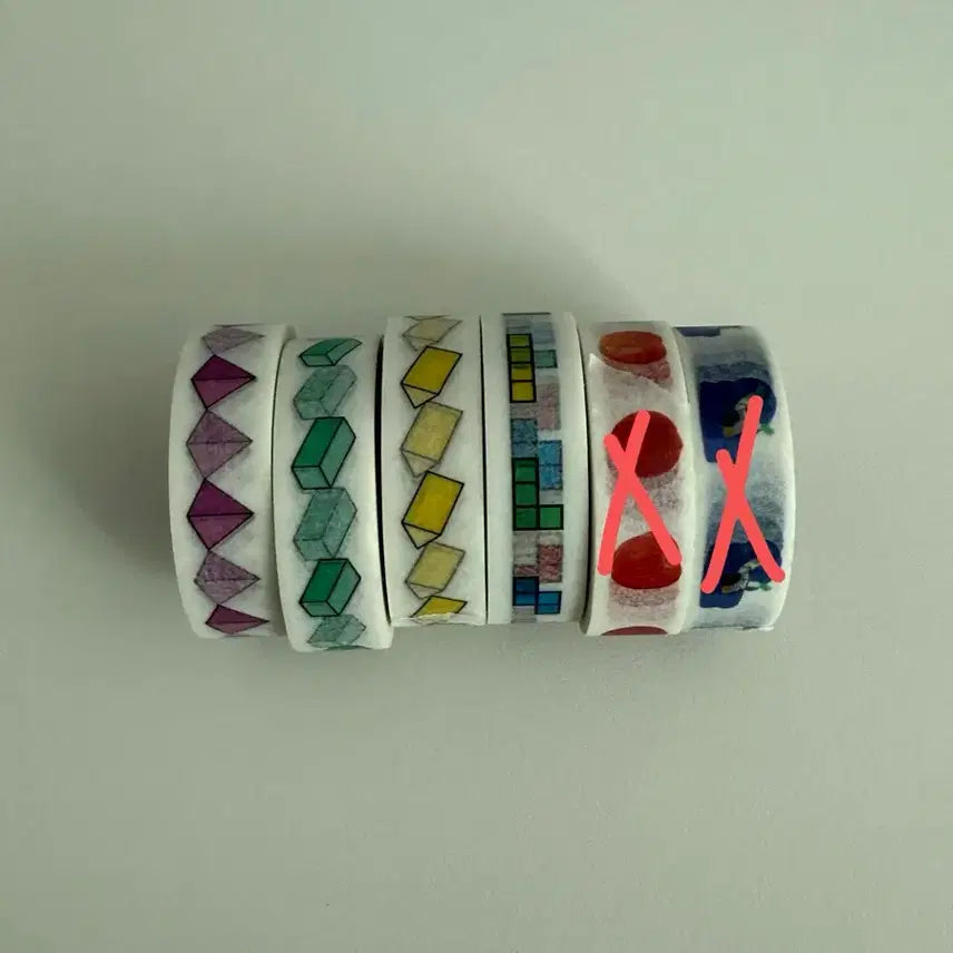 [BUNJANG] All-Right Masking Tape Bundle Set / 올라이트 마스킹테이프 4종 일괄판매